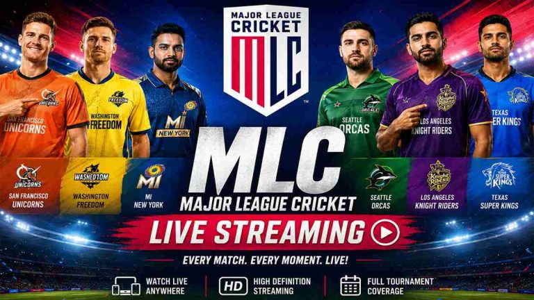 MLC 2026 Live Streaming & TV Channels